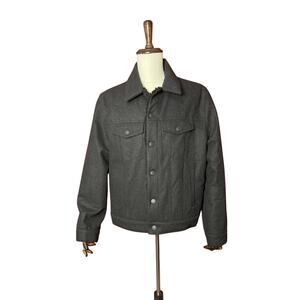 EXPRESS WOOL BLEND COAT JACKET SIZE XL/TG